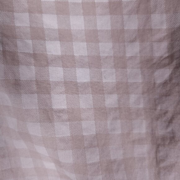 Soft Surroundings Tunic Womens Large Check Popover Button Up Boho Cottagecore - Picture 11 of 14